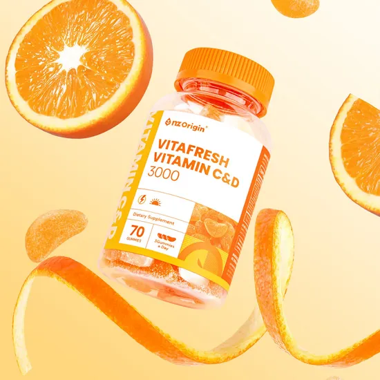 엔젯오리진 비타프레쉬 귤젤리 비타민C&D 70구미 2통