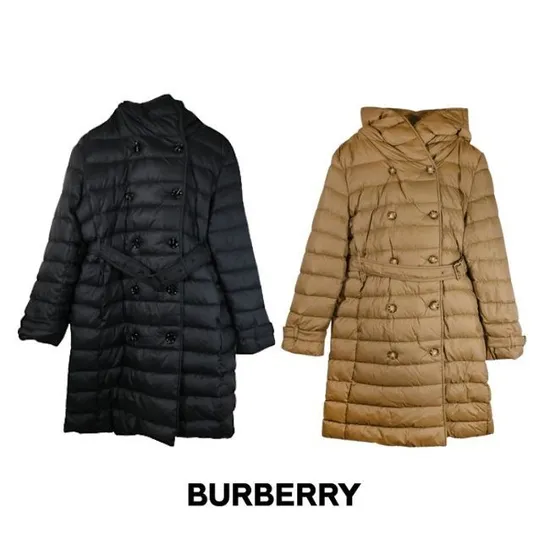 버버리 위틀리 쇼트 다운 후드패딩