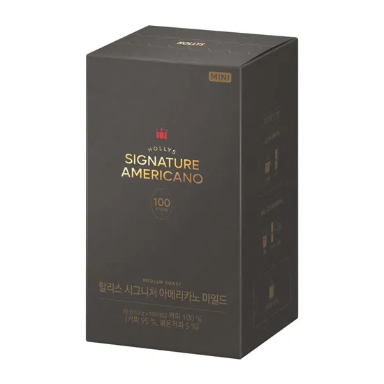 할리스 시그니처 아메리카노 미니 마일드 2팩 200T