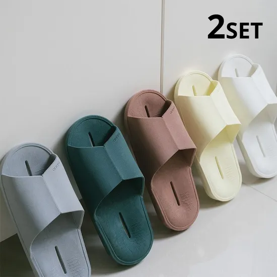 미끄럼방지 욕실화 슬리퍼 2개 set