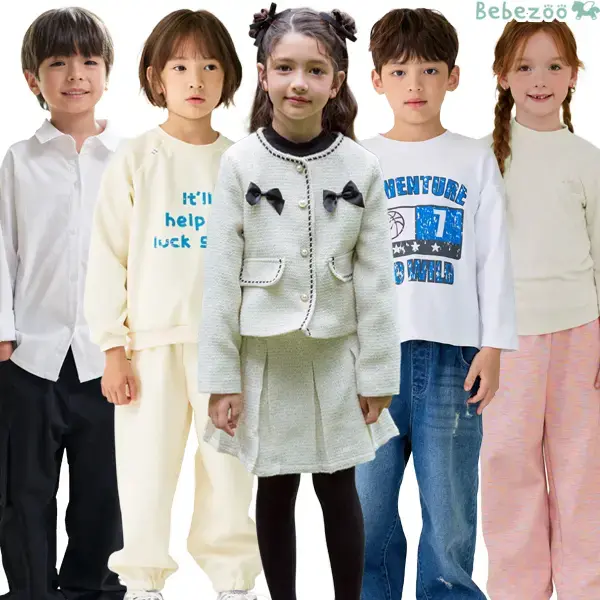 베베쥬 제인리본프릴티셔츠