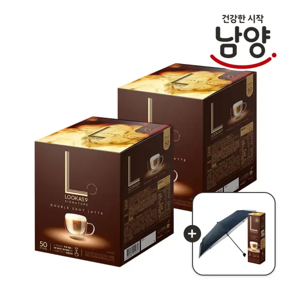 루카스나인 시그니처 더블샷라떼 100개