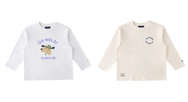 블루독 도기그래픽 베이직 크루넥 티셔츠