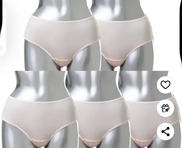 꿀쥬 고탄력 여성 모달팬티 5개