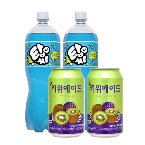 일화 키위에이드 350ml 24캔 탑씨블루레몬 1.5L