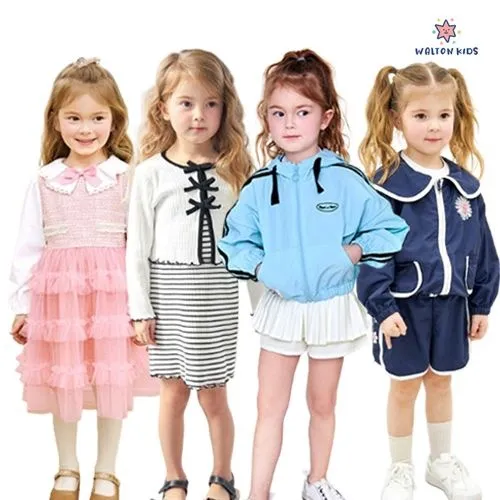 월튼키즈 데이지카라 상하복 8,120원