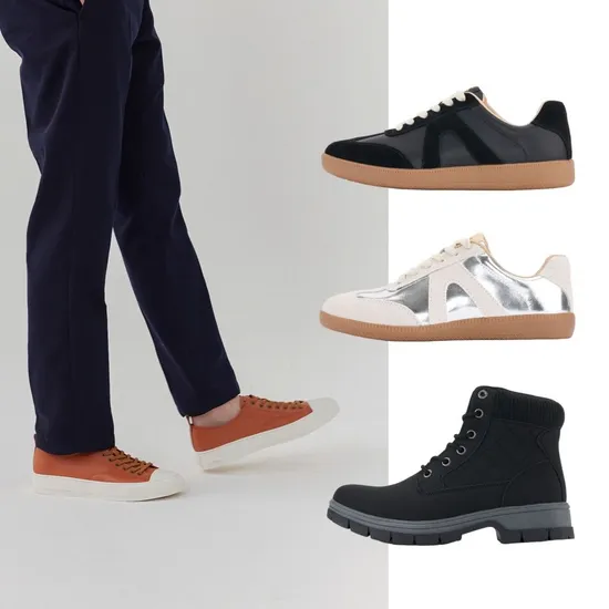 여성 소가죽 스니커즈 레지에로 1947