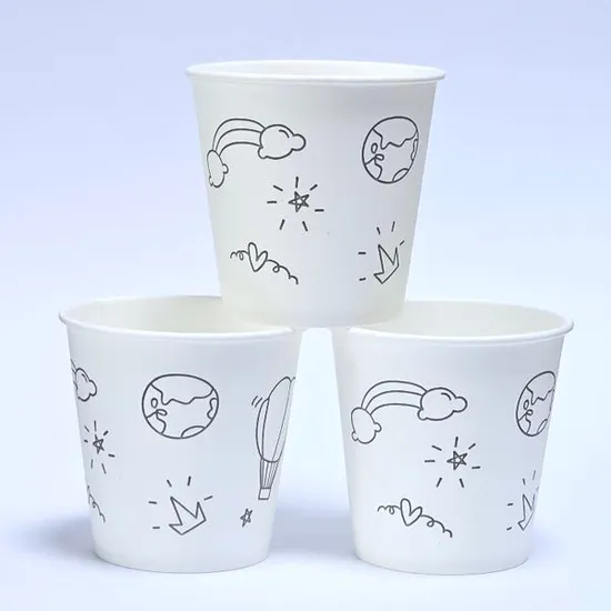 무형광 종이컵 6.5온스 1,000개