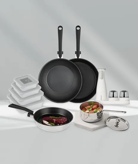 알텐바흐 디펜더스 프라이팬 22팬 24웍 24커버 세트