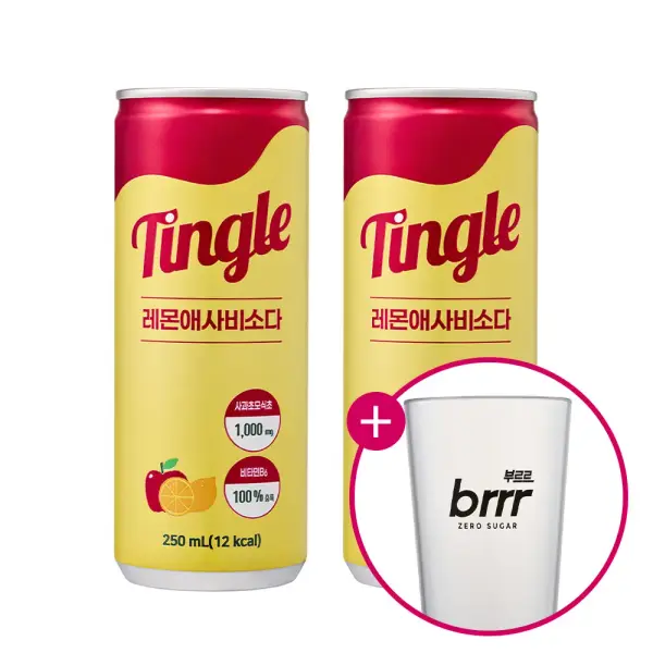 팅글 레몬애사비소다 250ml 30개