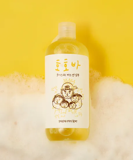 파파레서피 호호바 딥 모이스처 바스 앤 샴푸 500ml