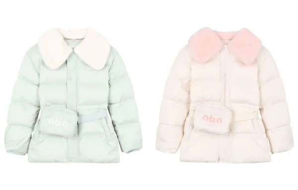 NBA키즈 여아 벨트백 덕다운 패딩