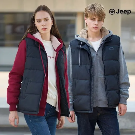 지프 듀스포 패딩 베스트