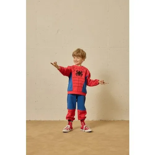 래핑차일드 마블콜라보 블록코어 맨투맨