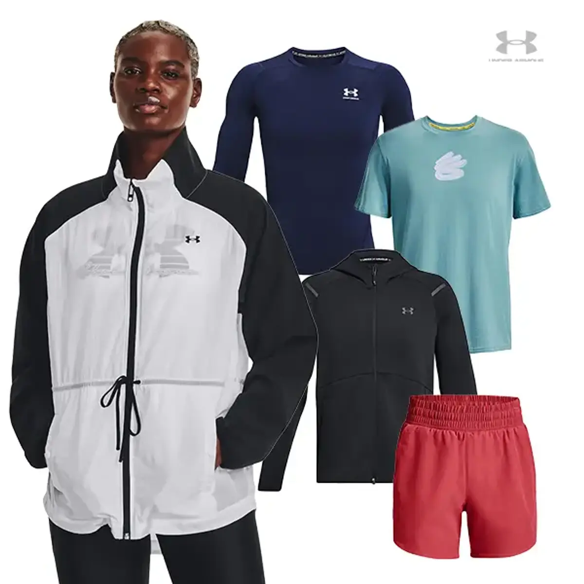 언더아머 남성 UA 마운틴 카모 락업 반팔