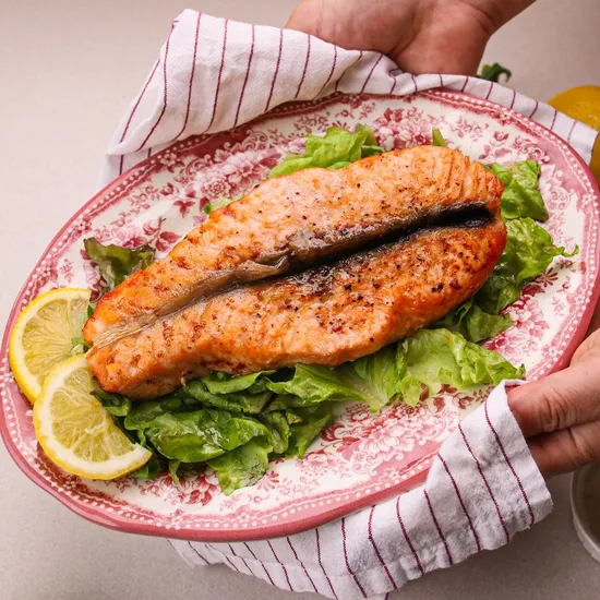 생연어 스테이크 400g