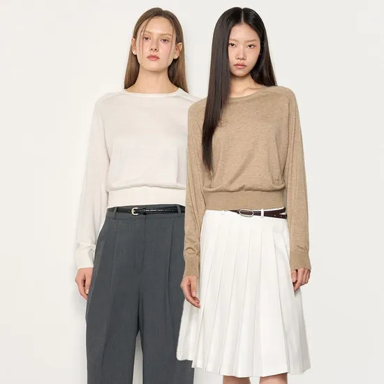 제너럴아이디어 크루넥 풀오버