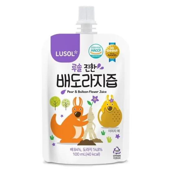 루솔 진한 배도라지즙 100ml x 30포