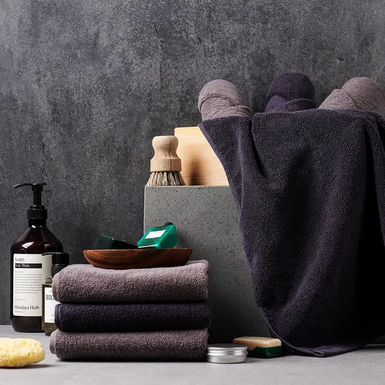 토스 호텔 수건 차콜그레이 30수 170g 10장