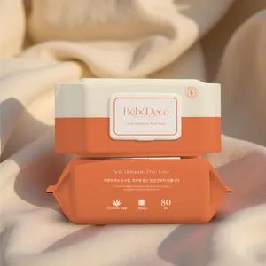 베베데코 물티슈 캡형 62평량 80매x10팩