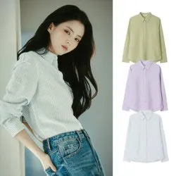 지오다노 코튼린넨셔츠