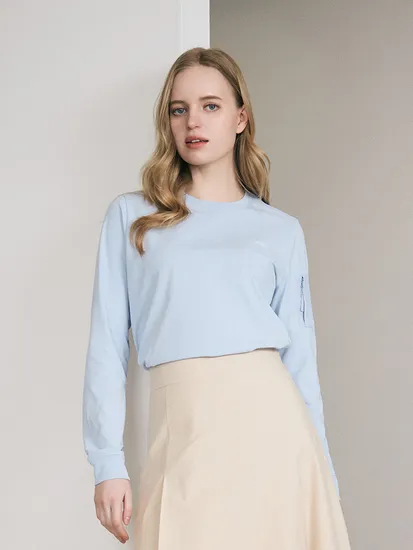 여성 긴팔티셔츠 4종 세트