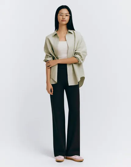 지오다노 스트레이트핏 풀밴딩팬츠 12,800원