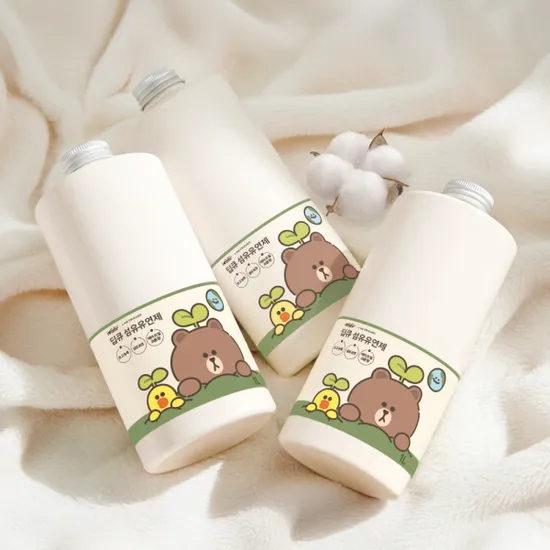 딥큐 라인프렌즈 코튼향 섬유유연제 1L 3개