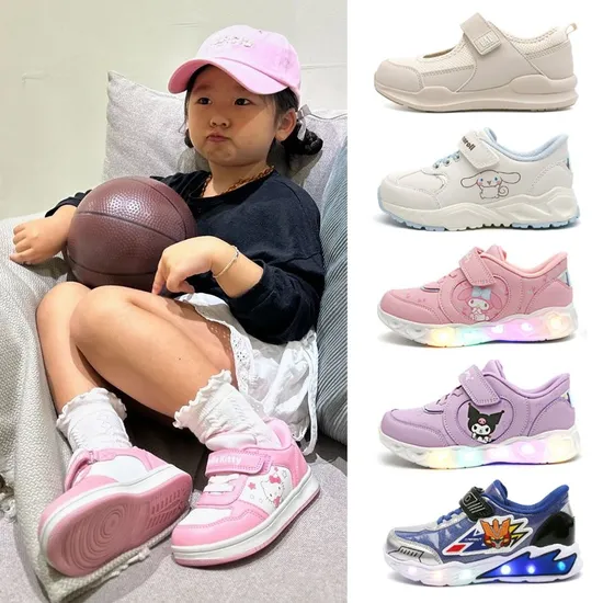 산리오 LED 라이팅 운동화 12켤레