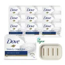 도브 비누 화이트바 10개+비누받침