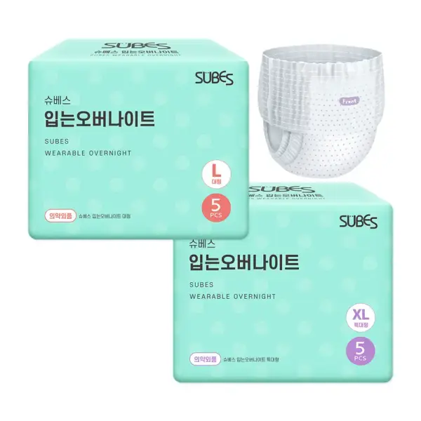 입는 오버나이트 팬티형 생리대 1팩