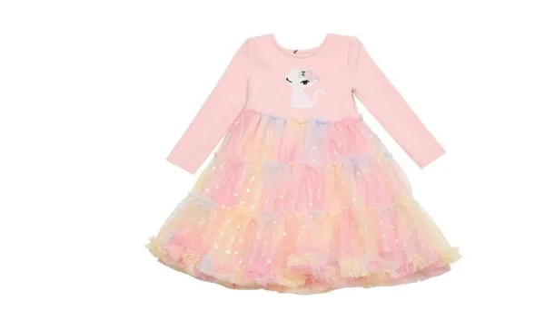 프랜치캣 PK 무지개 캉캉 원피스 130, 145 56460원 / 120 66160원