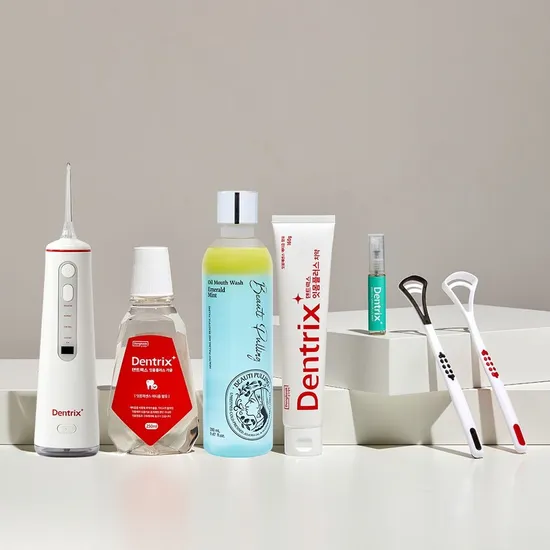 덴트릭스 잇몸플러스 치약 160g 3개 마우스스프레이 1개