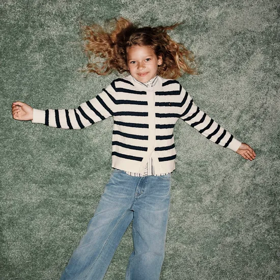 타미힐피거 키즈 와플 티셔츠