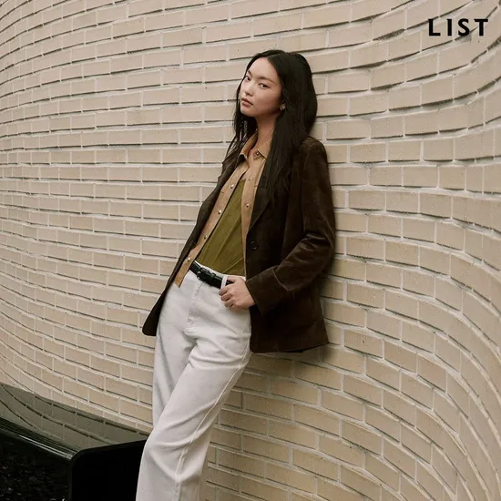 LIST 노턱 와이드 베이직 팬츠