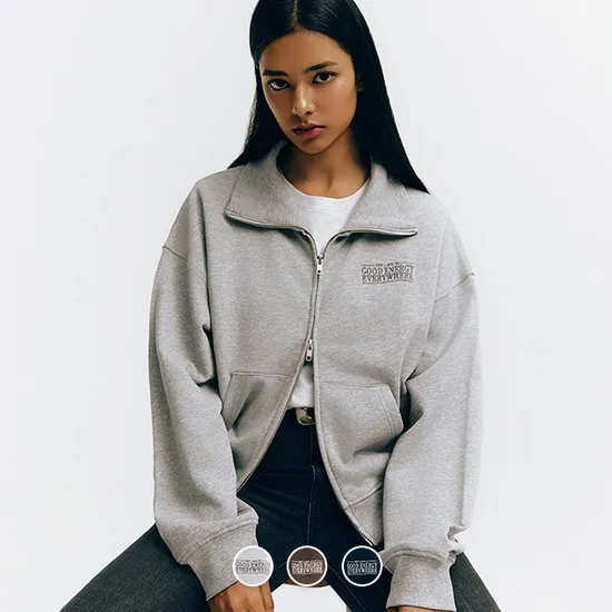 지오다노 집업 가디건