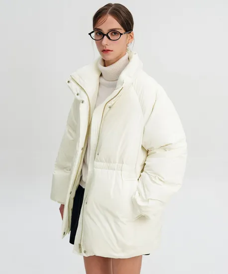 몬드리 덕다운 패딩 크림색 129,650원