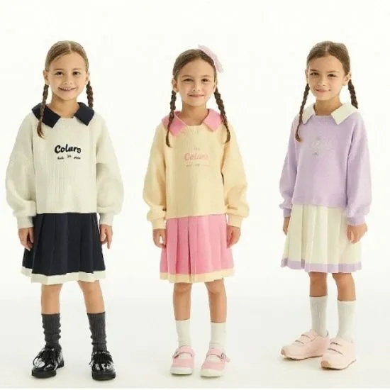 베네통키즈 플리츠 피케원피스