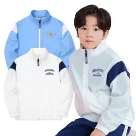 디스커버리키즈 바시티 경량 바람막이