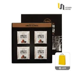 비타민하우스 시베리안 차가버섯 4통