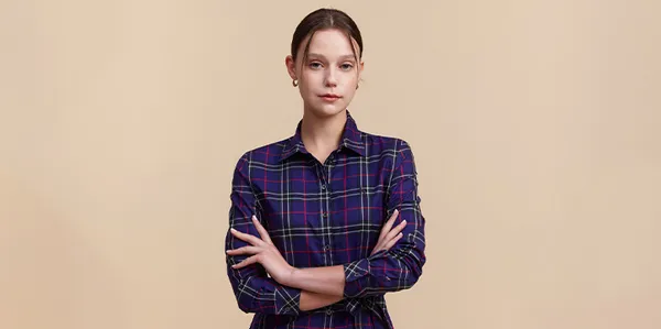 헤지스 여성 아이보리 캐주얼 점퍼