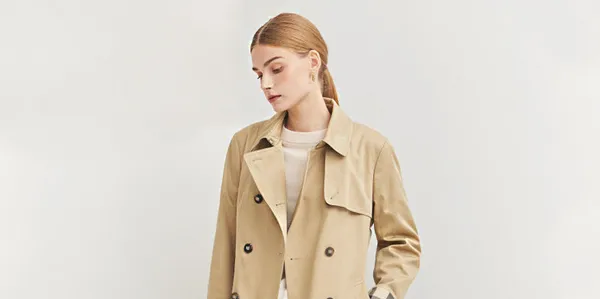 닥스 타탄체크경판 가죽 토트 겸 숄더백