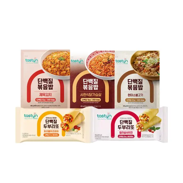 종근당건강 테이스틴 두부리또 볶음밥 외 다양