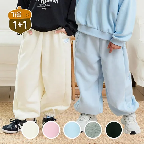 베베쥬 어게인조거팬츠 1+1