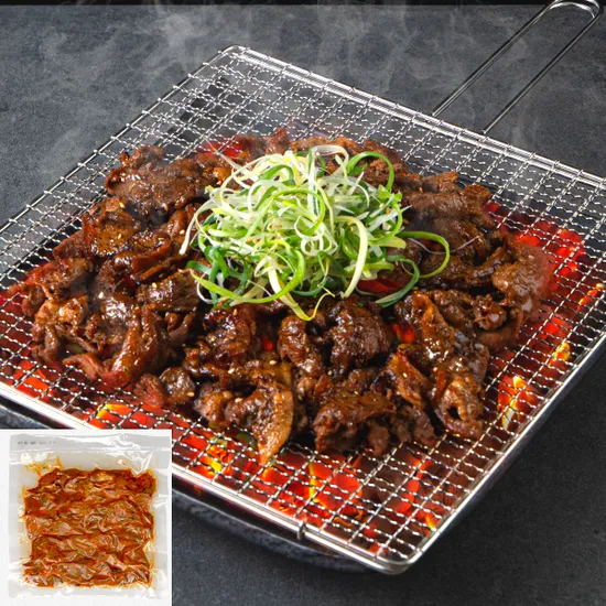 고덕 불고기 직화 돼지 한돈 숯불 석쇠 250g 고추장