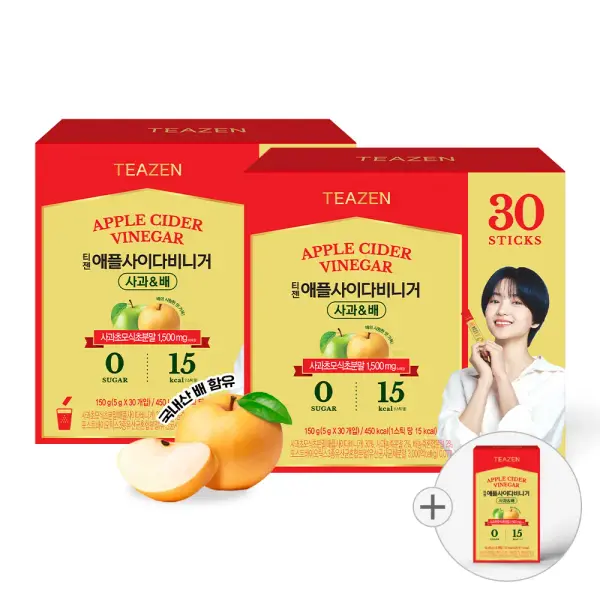 티젠 뉴 애사비 사과&배 30스틱 2박스 10스틱