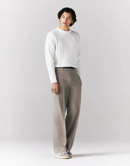 지오다노 남자 세미와이드핏 슬랙스