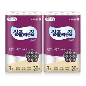 잘풀리는집 맥스 소프트 30M 30롤 x 2팩