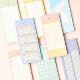 뮤니드 비점착식 노트 패드 모음