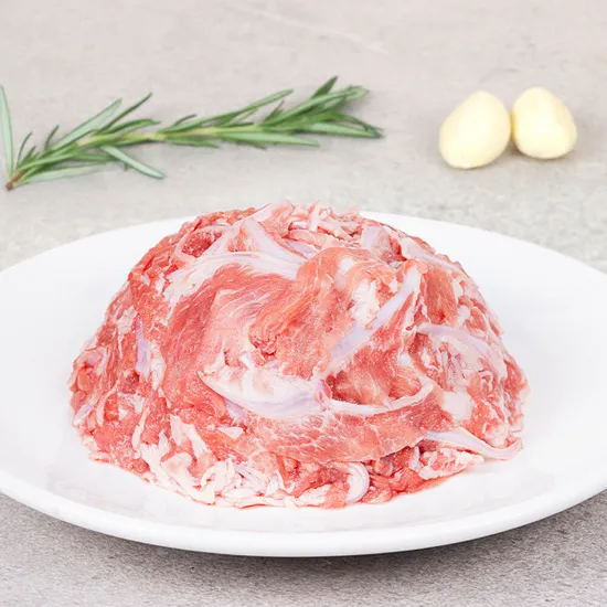 국내산 돼지 생오돌뼈 1kg x2개